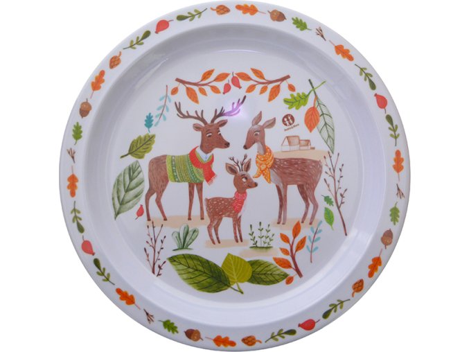 Talíř melaminový Jelen Petite&Mars