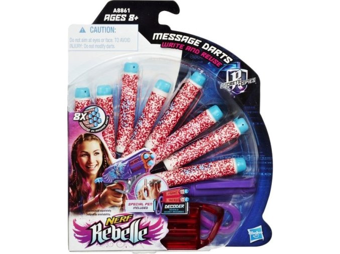 NERF Rebelle šifrovací náboje náhradní balení