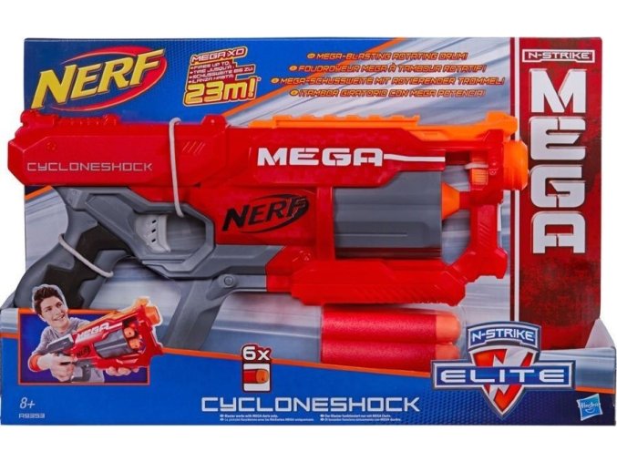 NERF Mega s rotačním zásobníkem