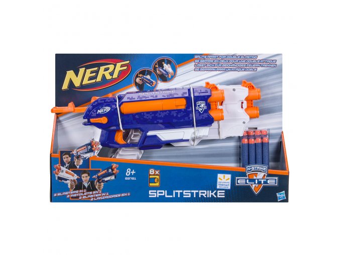 NERF strike alpha split strike blaster