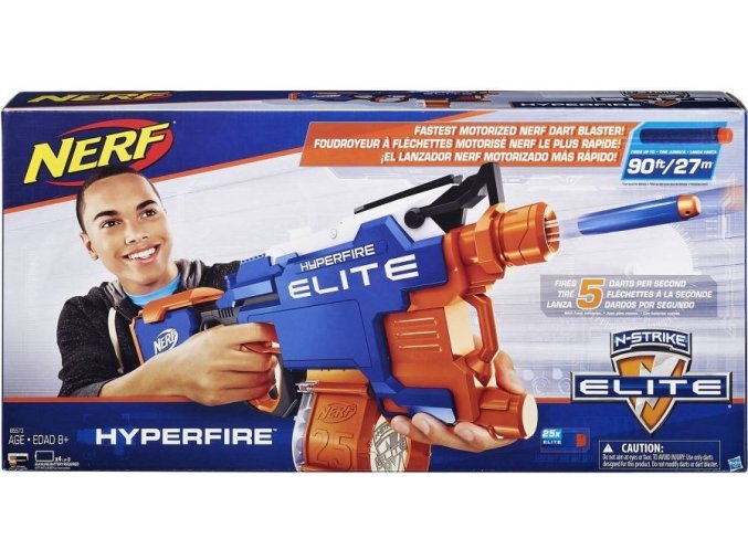 NERF Elite hyper-fire