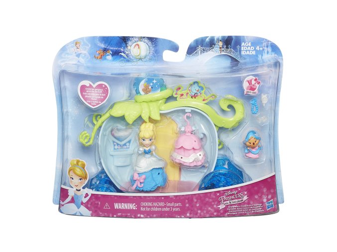 Disney Princess mini hrací set s panenkou Bella