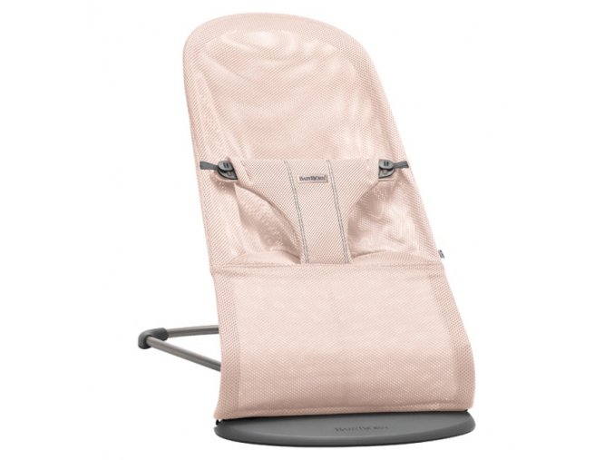 babybjorn bliss mesh lehatko powder pink