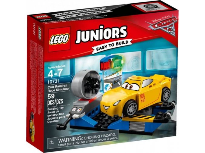 LEGO® Juniors 10731 Závodní simulátor Cruz Ramirezové