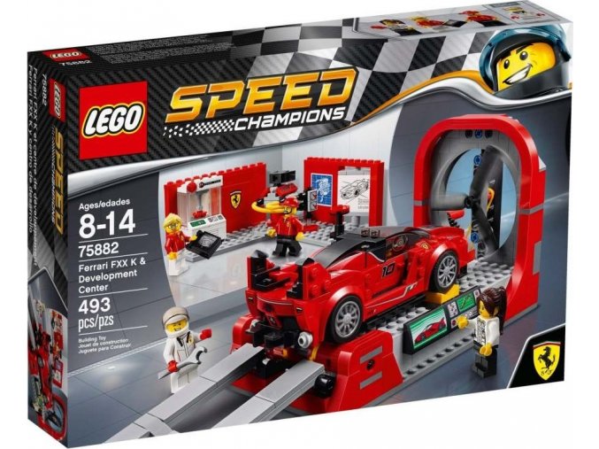 LEGO® Speed Champions 75882 Ferrari FXX K a vývojové centrum