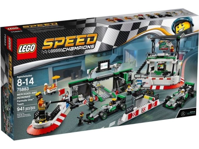 LEGO® Speed Champions 75883 MERCEDES AMG PETRONAS Formula One Team