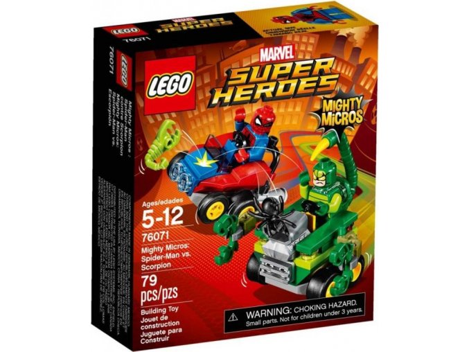 LEGO® Super Heroes 76071 Mighty Micros: Spiderman vs. Škorpion