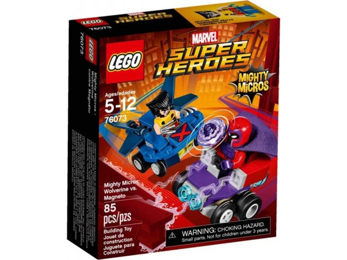 LEGO® Super Heroes 76073 Mighty Micros: Wolverine vs. Magneto