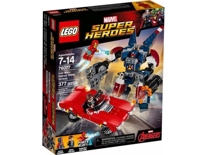 LEGO® Super Heroes 76077 Iron Man: Robot z detroitských oceláren