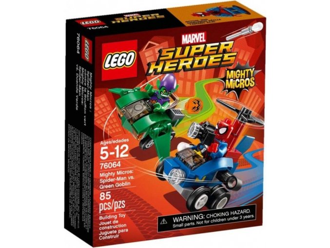 LEGO® Super Heroes 76064 Mighty Micros: Spiderman vs. Green Goblin