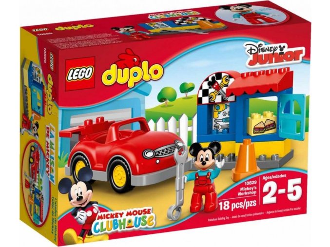 LEGO® DUPLO® 10829 Mickeyho dílna