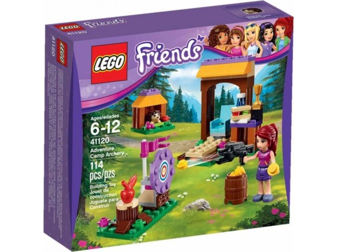 LEGO® Friends 41120 Dobrodružný tábor - lukostřelba