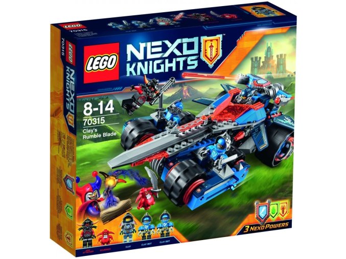 LEGO® Nexo Knights 70315 Clayova burácející čepel