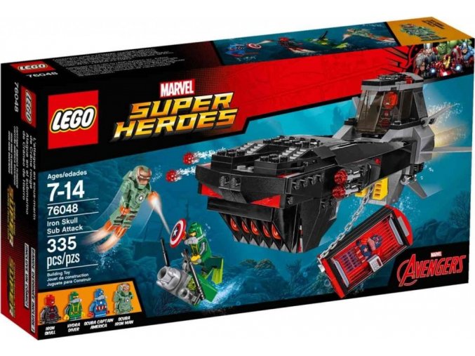LEGO® Super Heroes 76048 Útok s ponorkou Iron Skulla