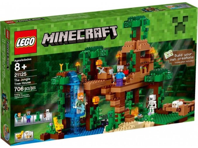 LEGO® Minecraft 21125 Dům na stromě v džungli