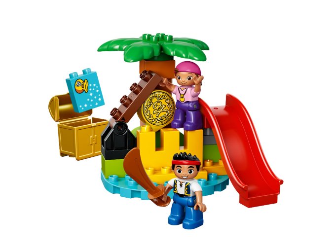 LEGO® DUPLO® 10604 Jake a piráti ze Země Nezemě: Ostrov pokladů