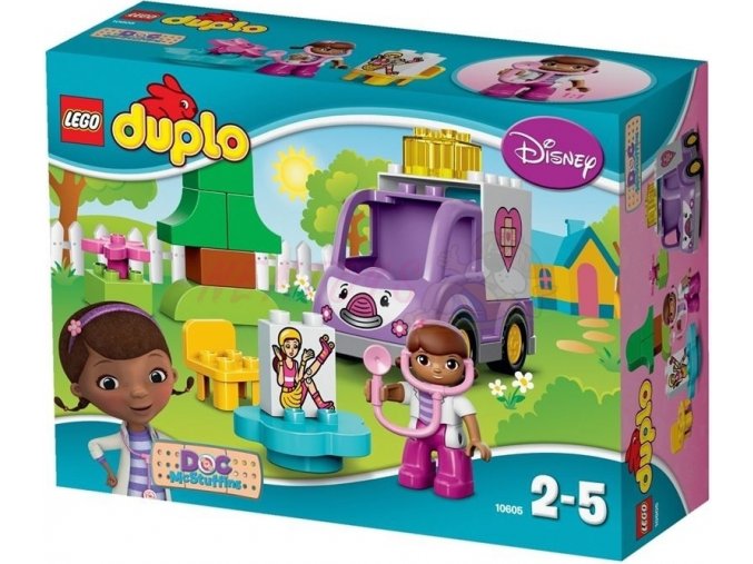LEGO® DUPLO® 10605 Doktorka Plyšáková: Sanitka Rosie