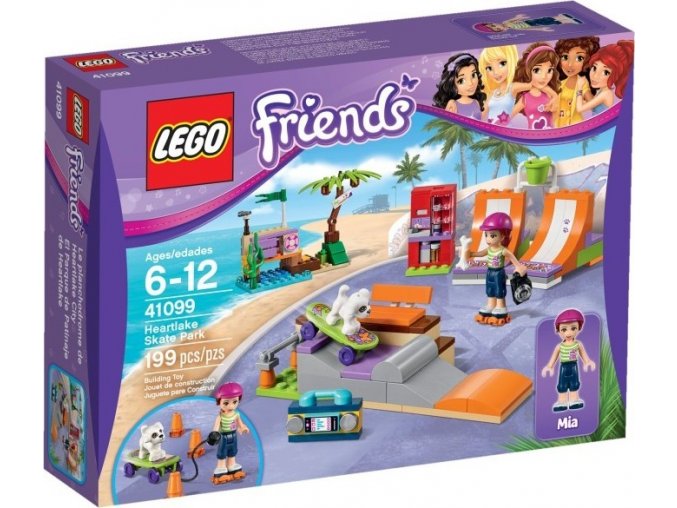 LEGO® Friends 41099 Skatepark v městečku Heartlake