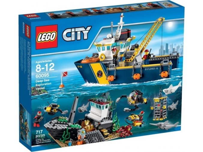 LEGO® City 60095 Plavidlo pro hlubinný mořský výzkum