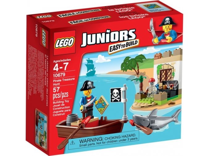 LEGO® Juniors 10679 Pirátský hon za pokladem