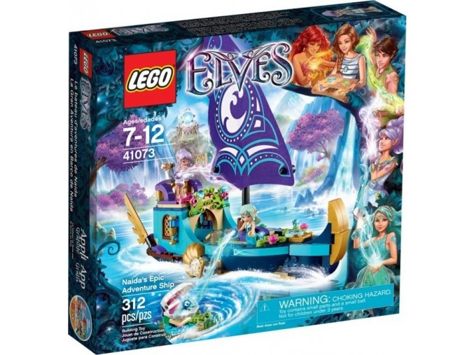 LEGO® Elves 41073 Naidina loď pro velká dobrodružství