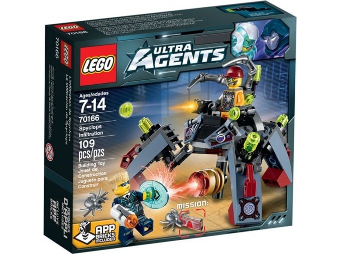 LEGO® Ultra Agents 70166 Nájezd Spyclopse