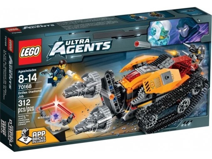 LEGO® Ultra Agents 70168 Drillex krade diamant