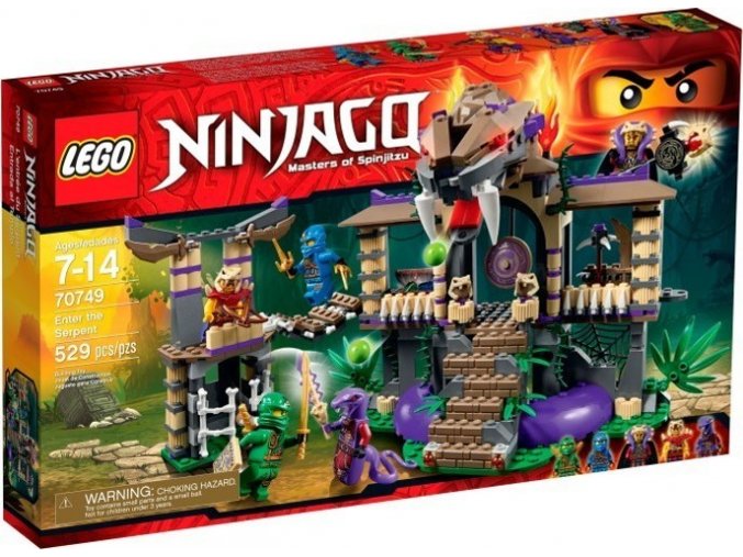 LEGO® Ninjago 70749 Vstup do Hadího chrámu