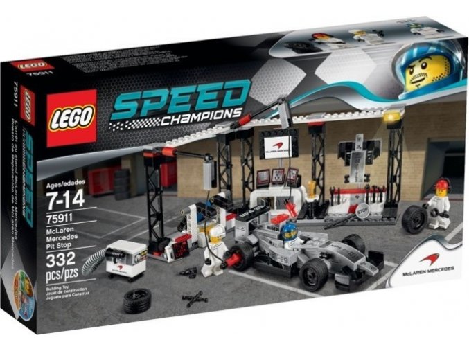 LEGO® Speed Champions 75911 Zastávka v boxech pro McLaren Mercedes