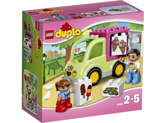 LEGO® DUPLO® 10586 Zmrzlinářská dodávka