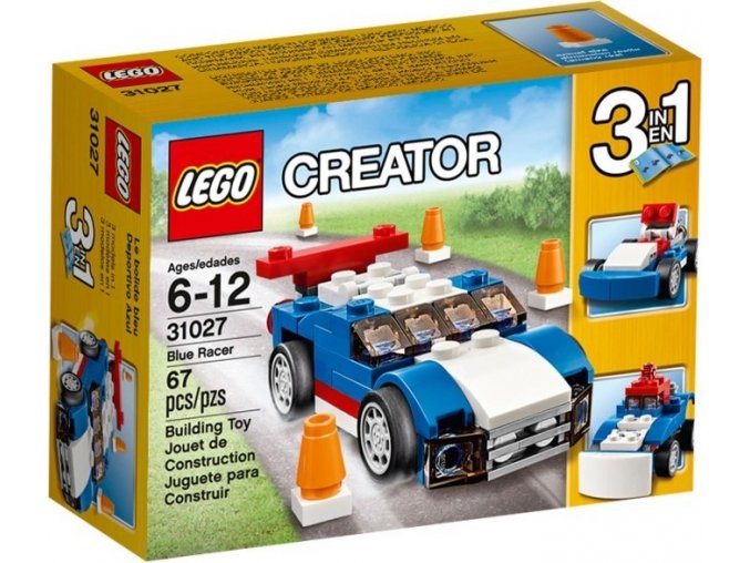 LEGO® Creator 31027 Modrý závoďák