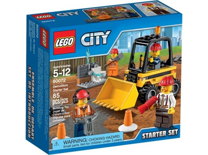 LEGO® City 60072 Demoliční práce – startovací sada