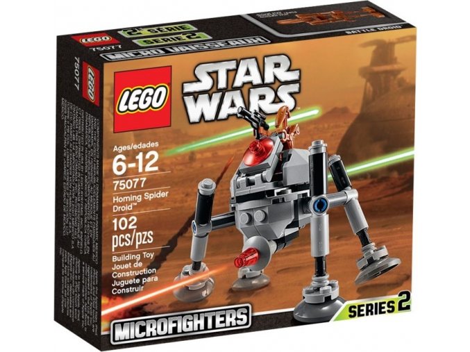 LEGO® Star Wars 75077 Homing Spider Droid (Řízený pavoučí droid)