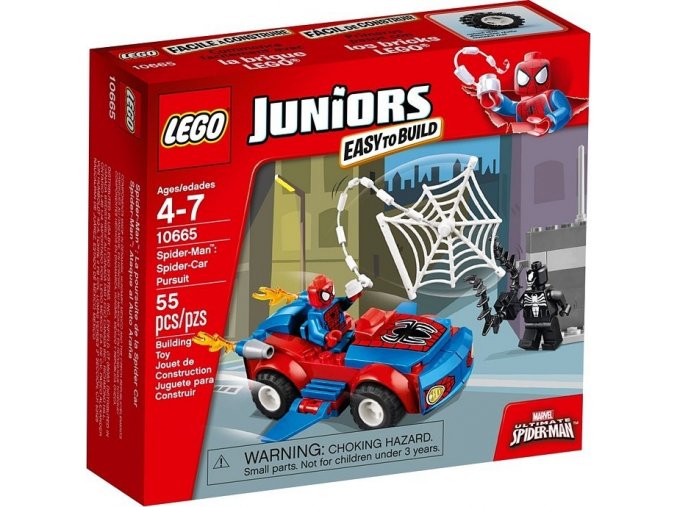 LEGO® Juniors 10665 Spider-Man: Pavoučí útok