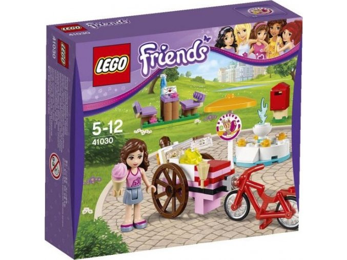 LEGO® Friends 41030 Olivia a zmrzlinářské kolo