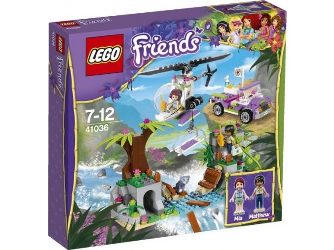 LEGO® Friends 41036 Záchrana na mostě v džungli