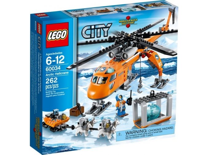 LEGO® City 60034 Polární heli-jeřáb