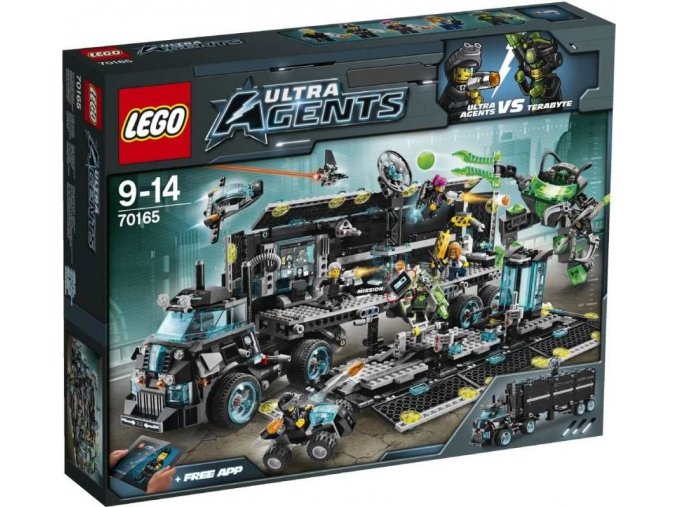 LEGO® Ultra Agents 70165 Centrála ultra agentů misí