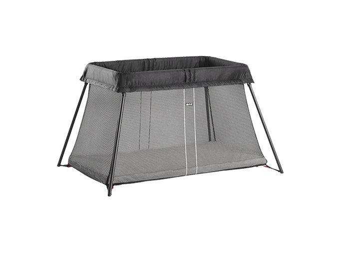 BabyBjörn cestovní postýlka Travel Crib Light Black