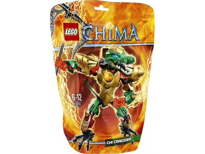 LEGO® Chima 70207 CHI Cragger - Oheň