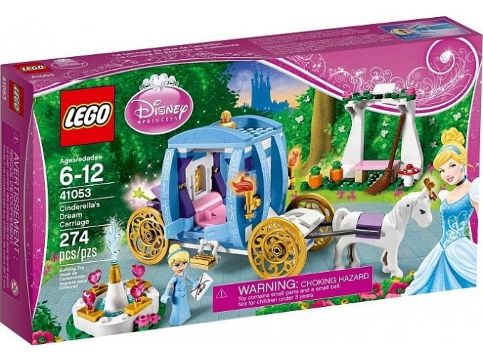 LEGO® Disney Princess 41053 Popelčin kouzelný kočár