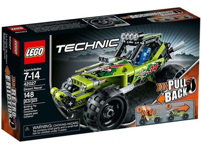 LEGO® Technic 42027 Pouštní závoďák