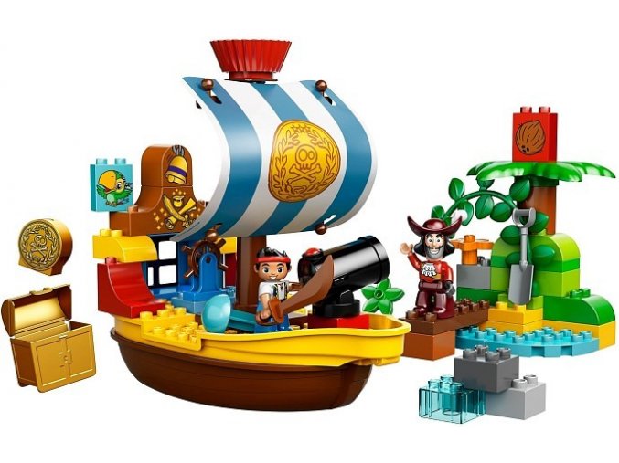 LEGO® DUPLO® 10514 Jakeova pirátská loď Bucky
