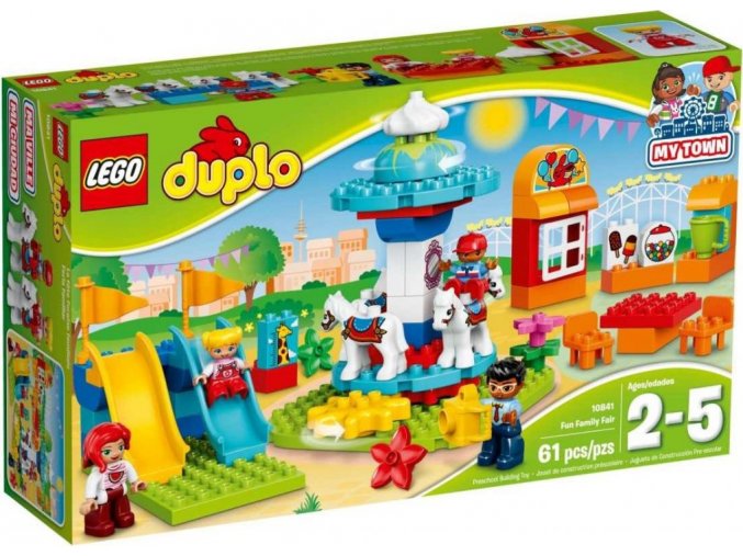 LEGO® DUPLO® 10841 Zábavná rodinná pouť