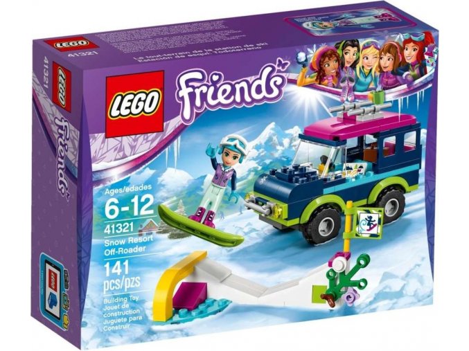 LEGO® Friends 41321 Terénní vůz v zimním středisku