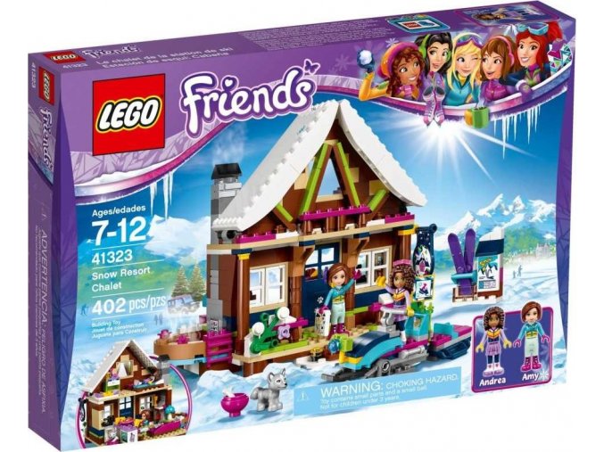 LEGO® Friends 41323 Chata v zimním středisku