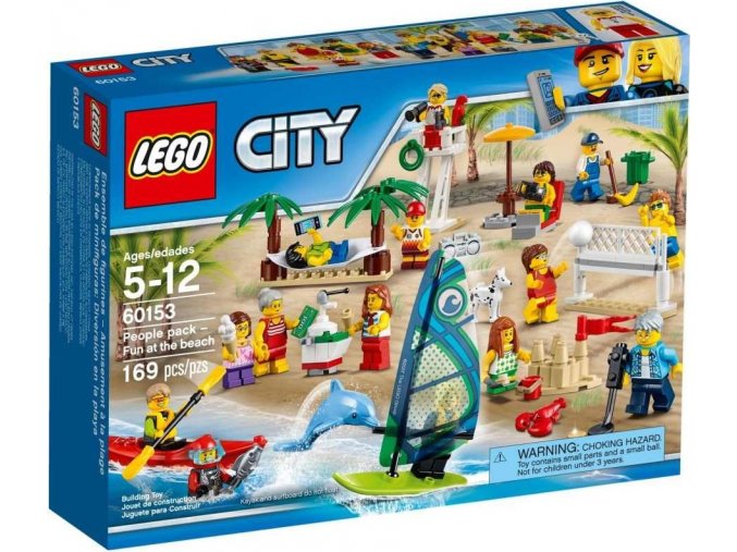 LEGO® City 60153 Sada postav - Zábava na pláži