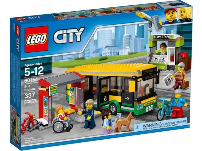 LEGO® City 60154 Zastávka autobusu