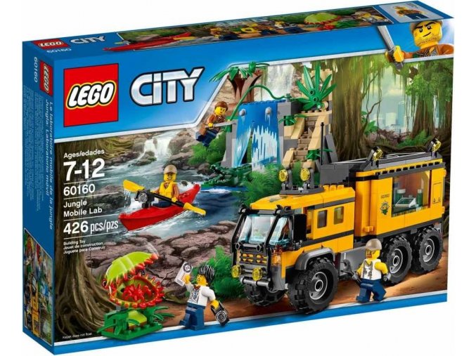 LEGO® City 60160 Mobilní laboratoř do džungle