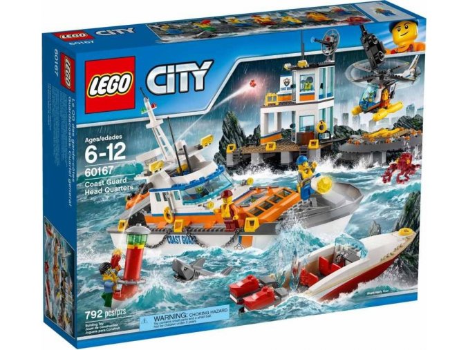 LEGO® City 60167 Základna pobřežní hlídky